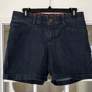 EUC sz 6 Dark Wash Denim Women’s Shorts - Classic Casual